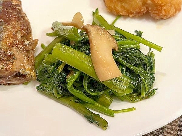 えん菜とエリンギのナンプラー炒め