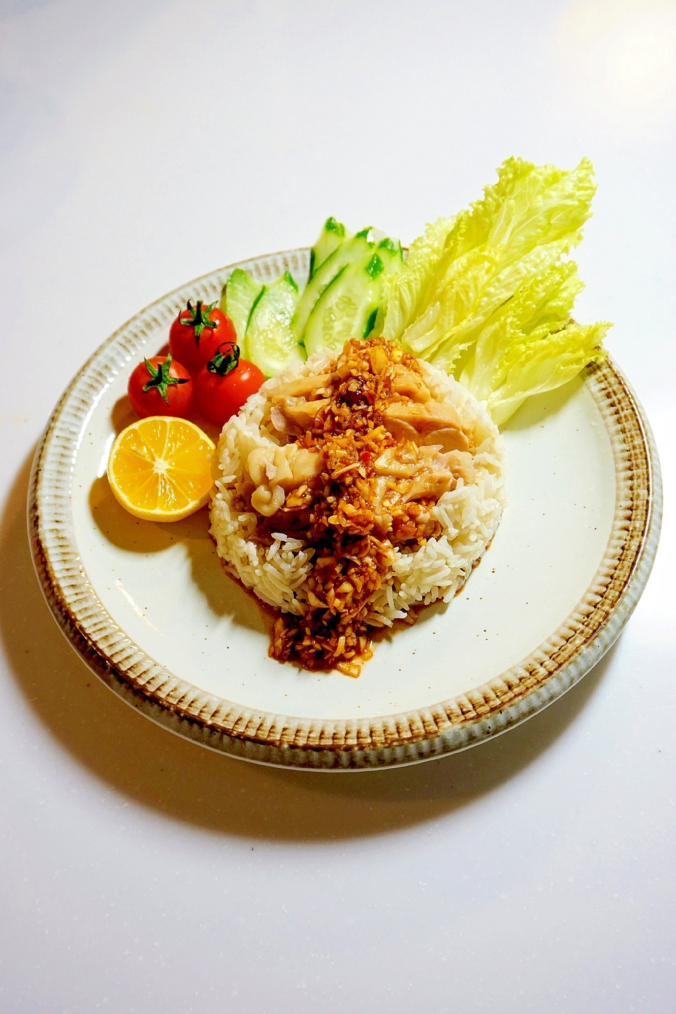 タイの屋台料理が食卓で！カオマンガイ