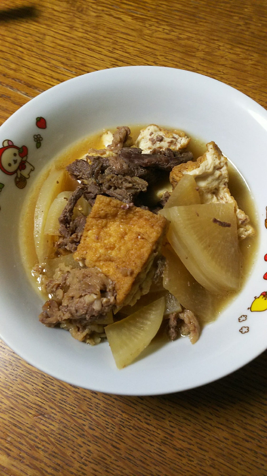 大根の肉豆腐