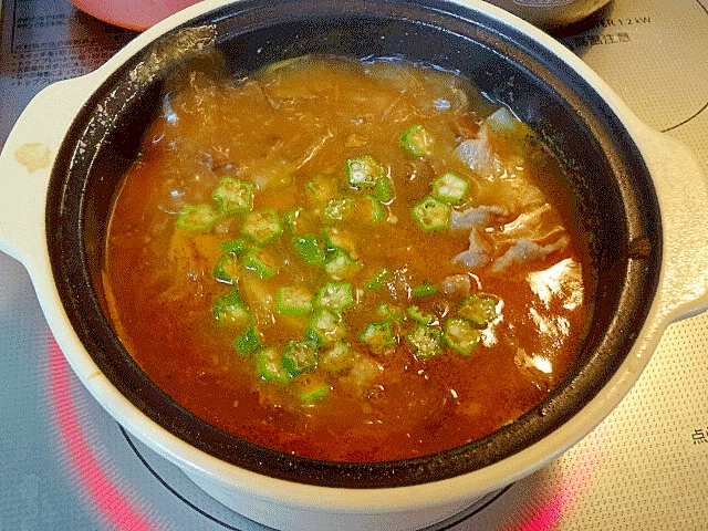 秋はやっぱり☆　「きのこと大根の天醤鍋」