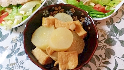 大根と厚揚げの煮物