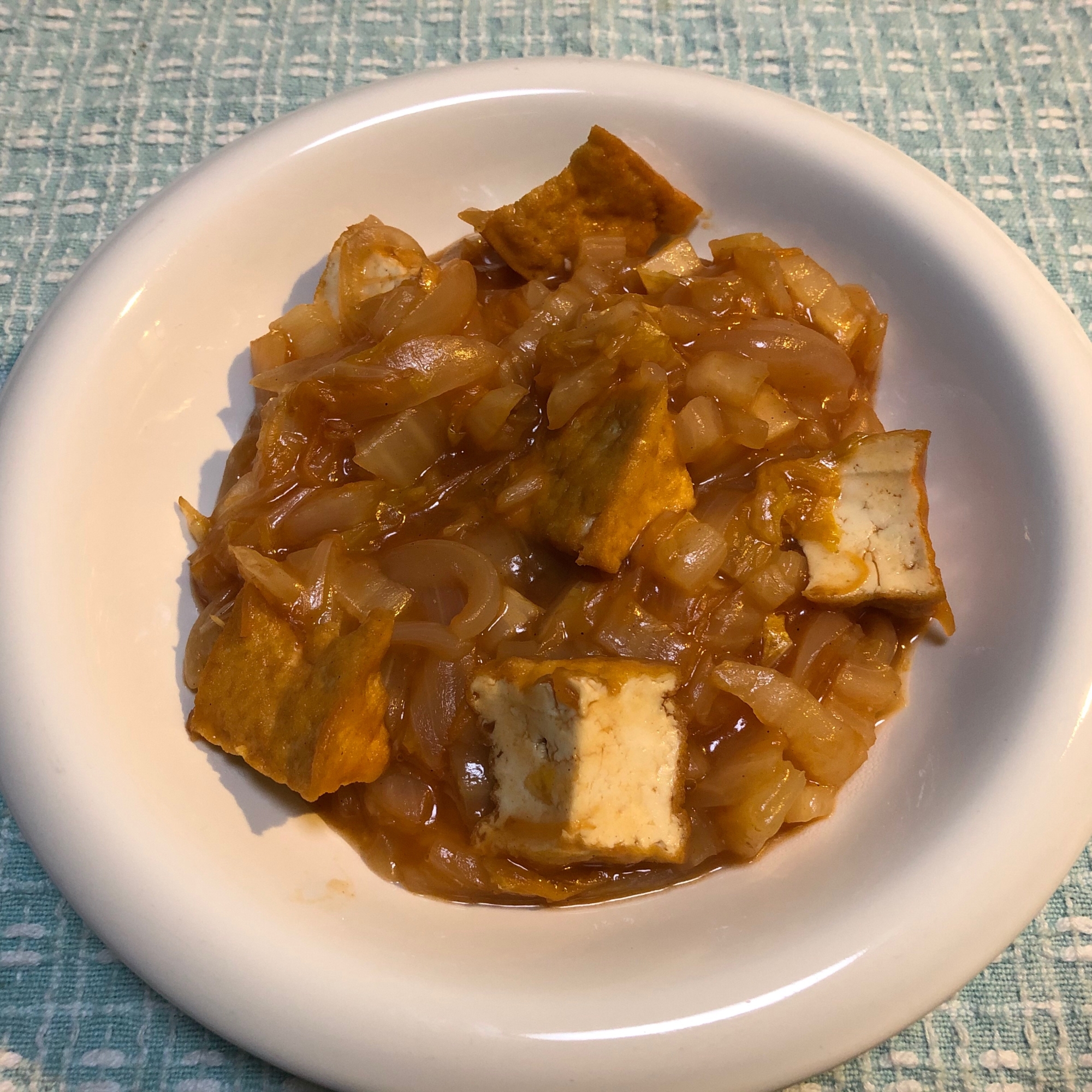 手間なし!白菜と厚揚げの酢豚風炒め