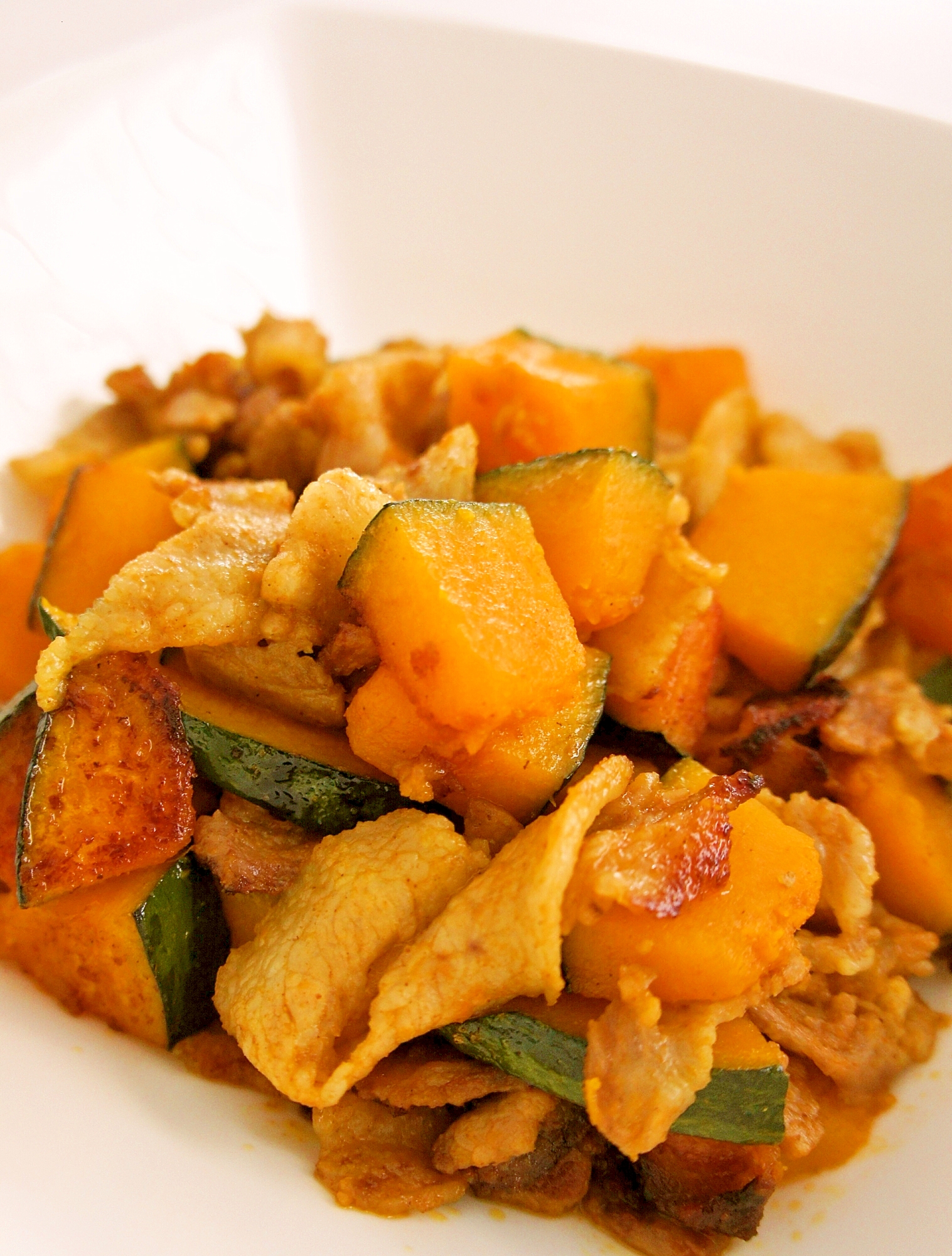 かぼちゃと豚肉の和風カレー炒め レシピ 作り方 By すたーびんぐ 楽天レシピ かぼちゃと豚肉の和風カレー炒め レシピ 作り方 By すたーびんぐ 楽天レシピ