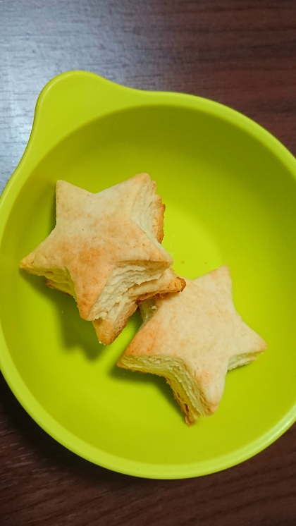 粉チーズ20gをいれ、星型にしてみました☆
子どもも大喜びで食べました！
美味しかったです。