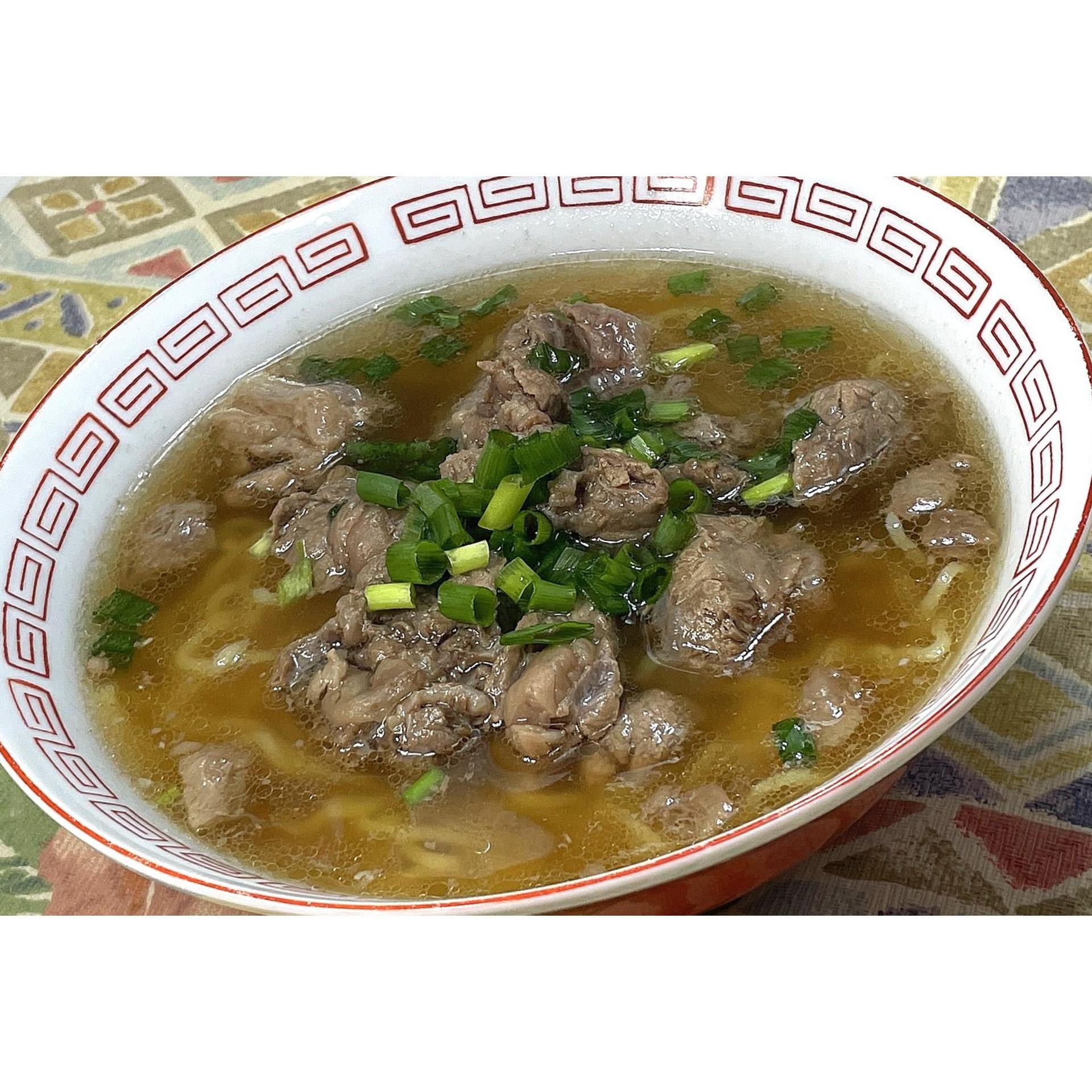 牛すじの醤油ラーメン★動画あり★