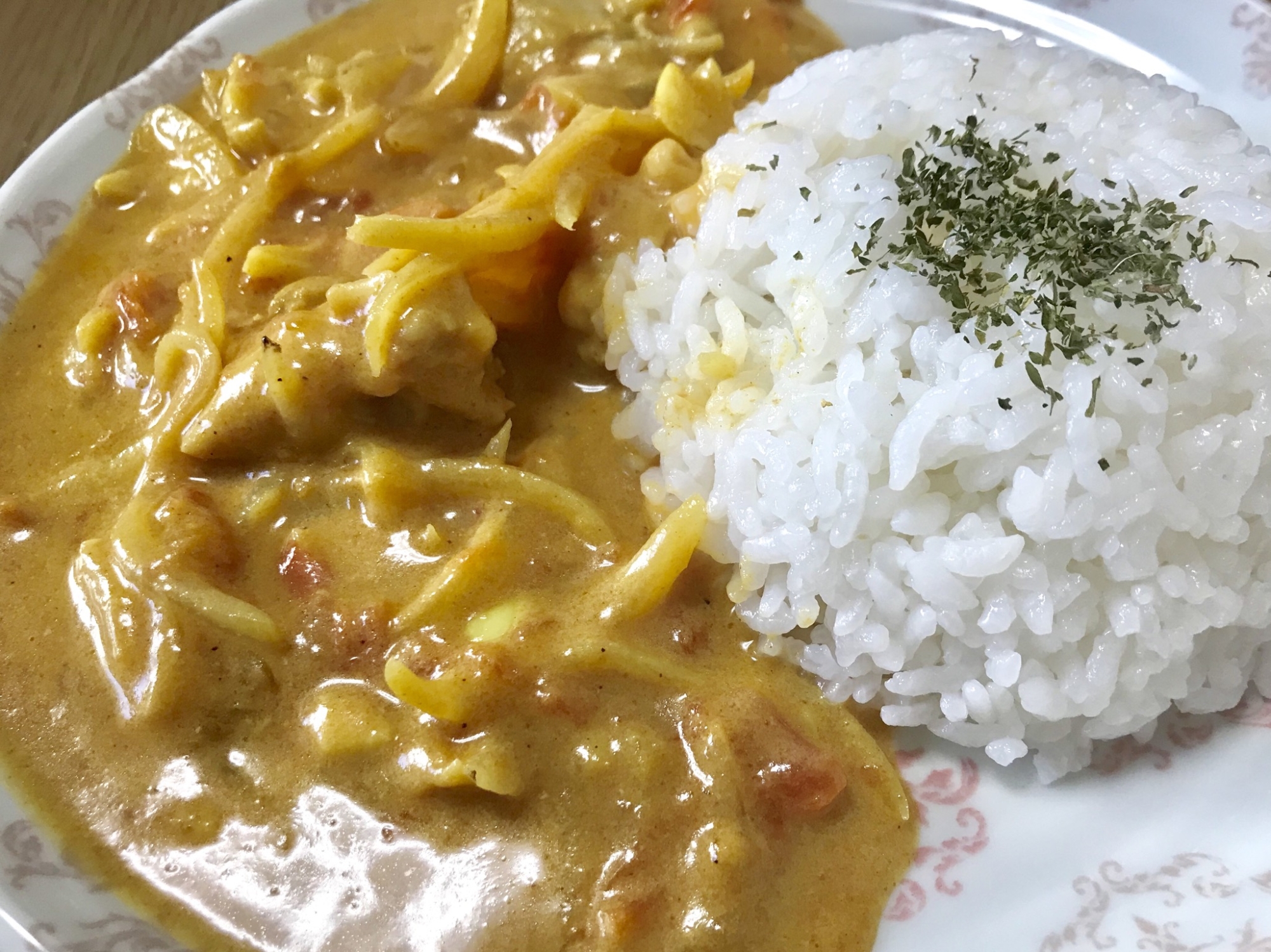 簡単一人分☆バターチキンカレー