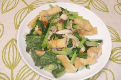 りらっくママさん、こんにちは。
小松菜で作りましたが、簡単でとても美味しく出来ました。
ご馳走様でした。
簡単で美味しいレシピでいつも助かっています♪