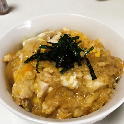 天かす親子丼