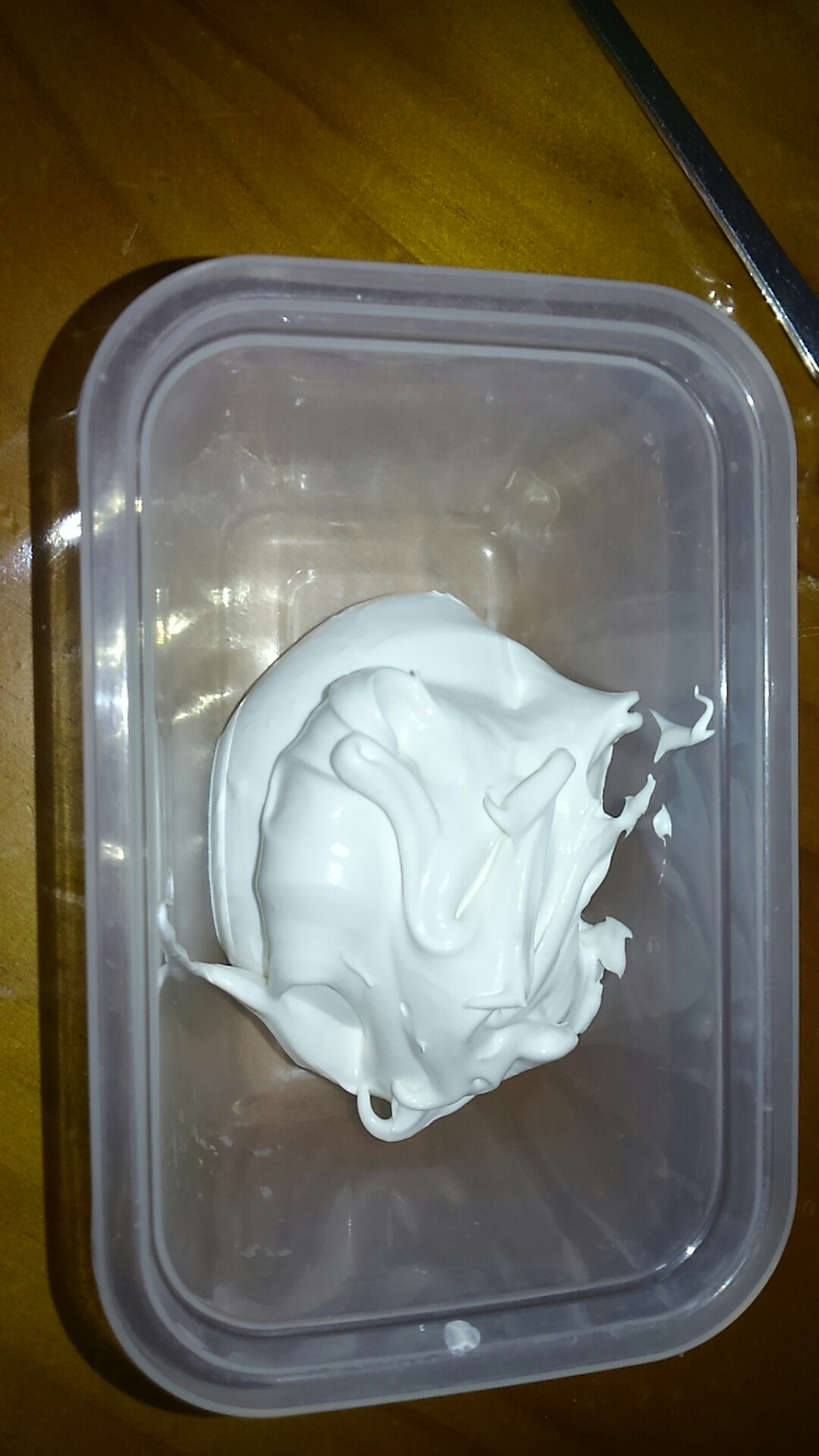 あっという間に生クリーム