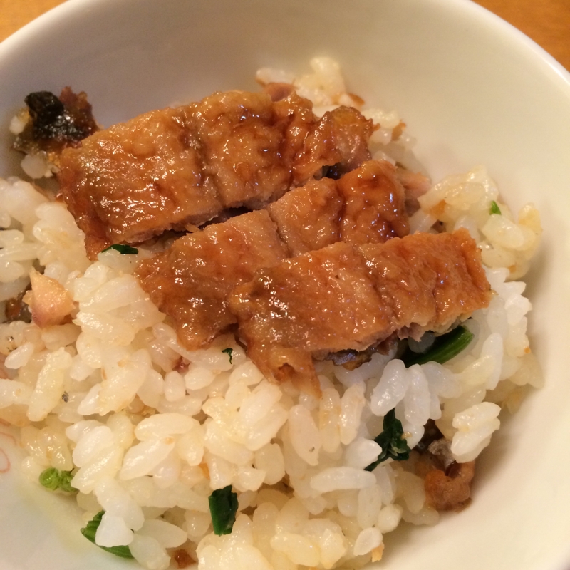 簡単☆秋刀魚の蒲焼混ぜご飯