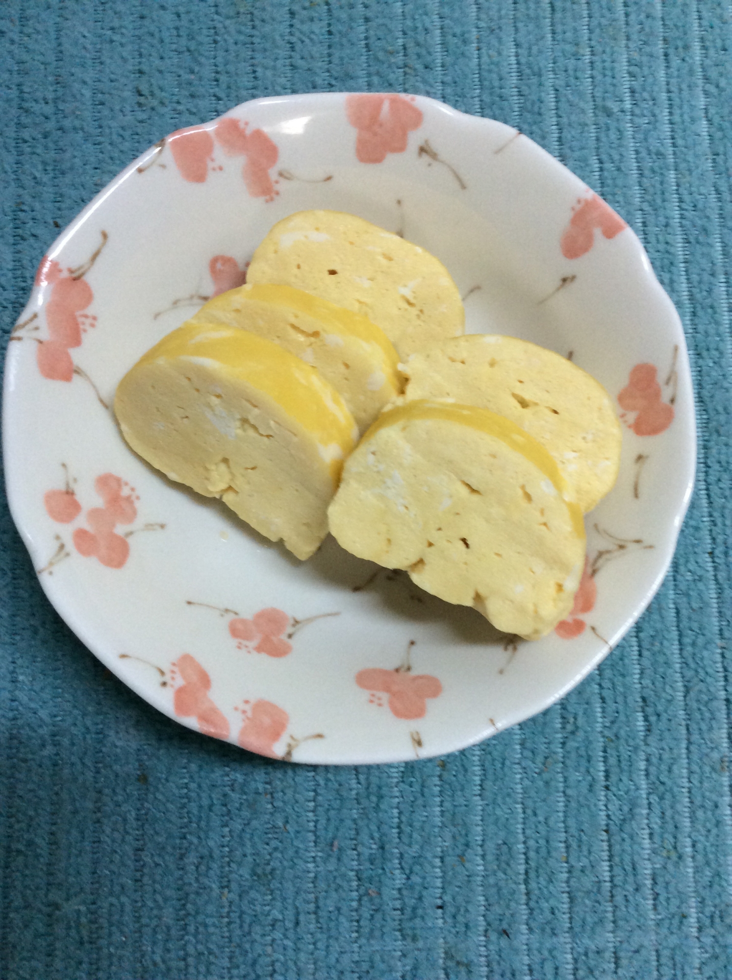 レンジで作る♪卵1個で厚焼き卵