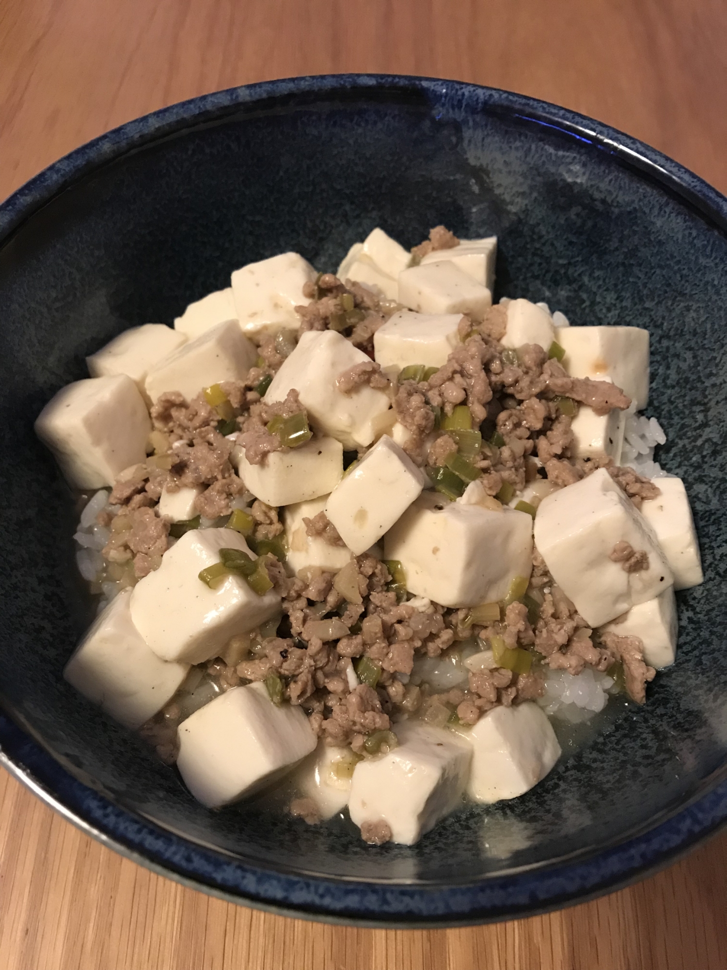 少ない材料で！あっさり塩麻婆豆腐