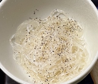 春雨のカチョエぺぺ風