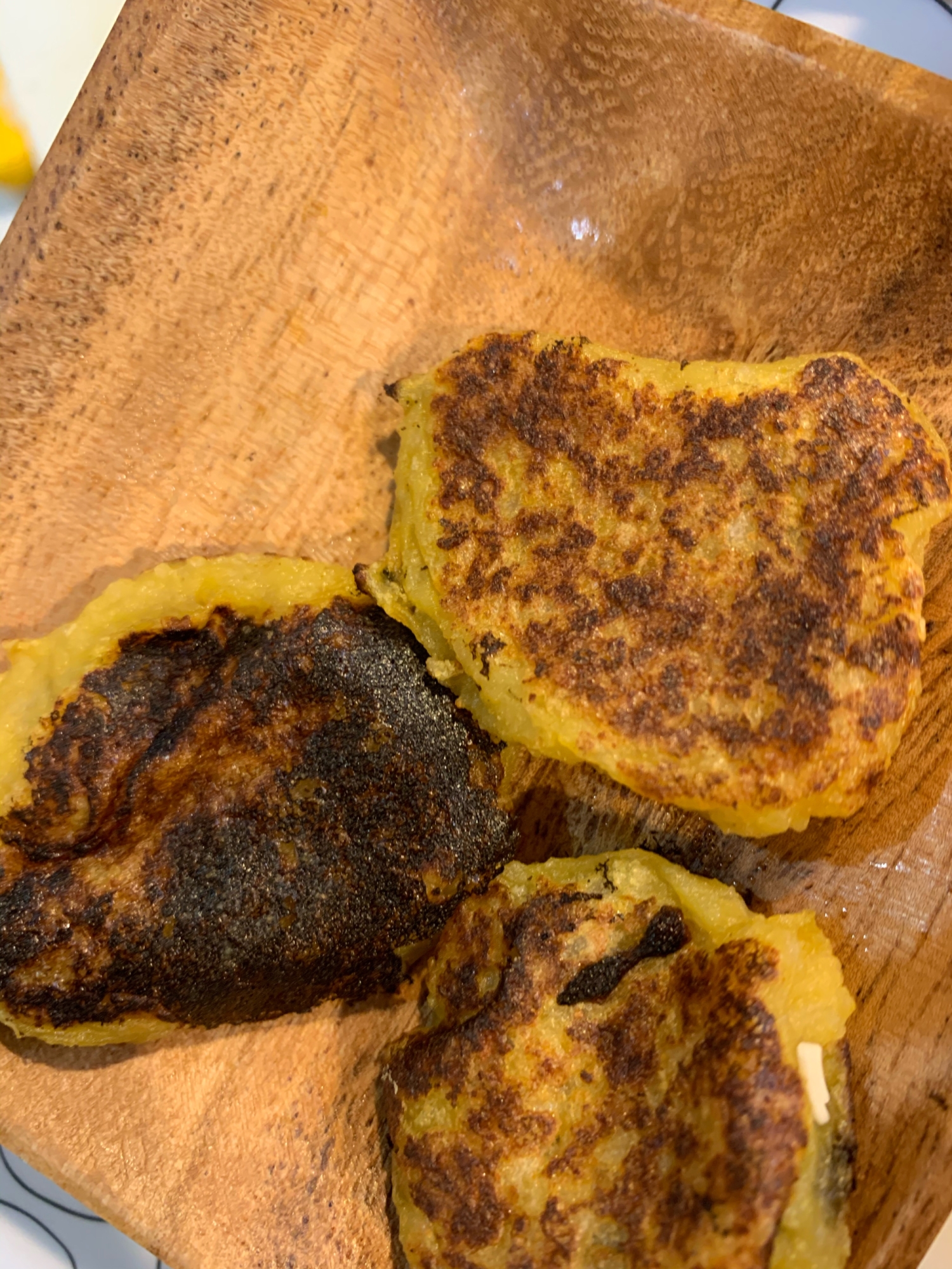 離乳食☆手づかみ応援！ポテト焼きおにぎり