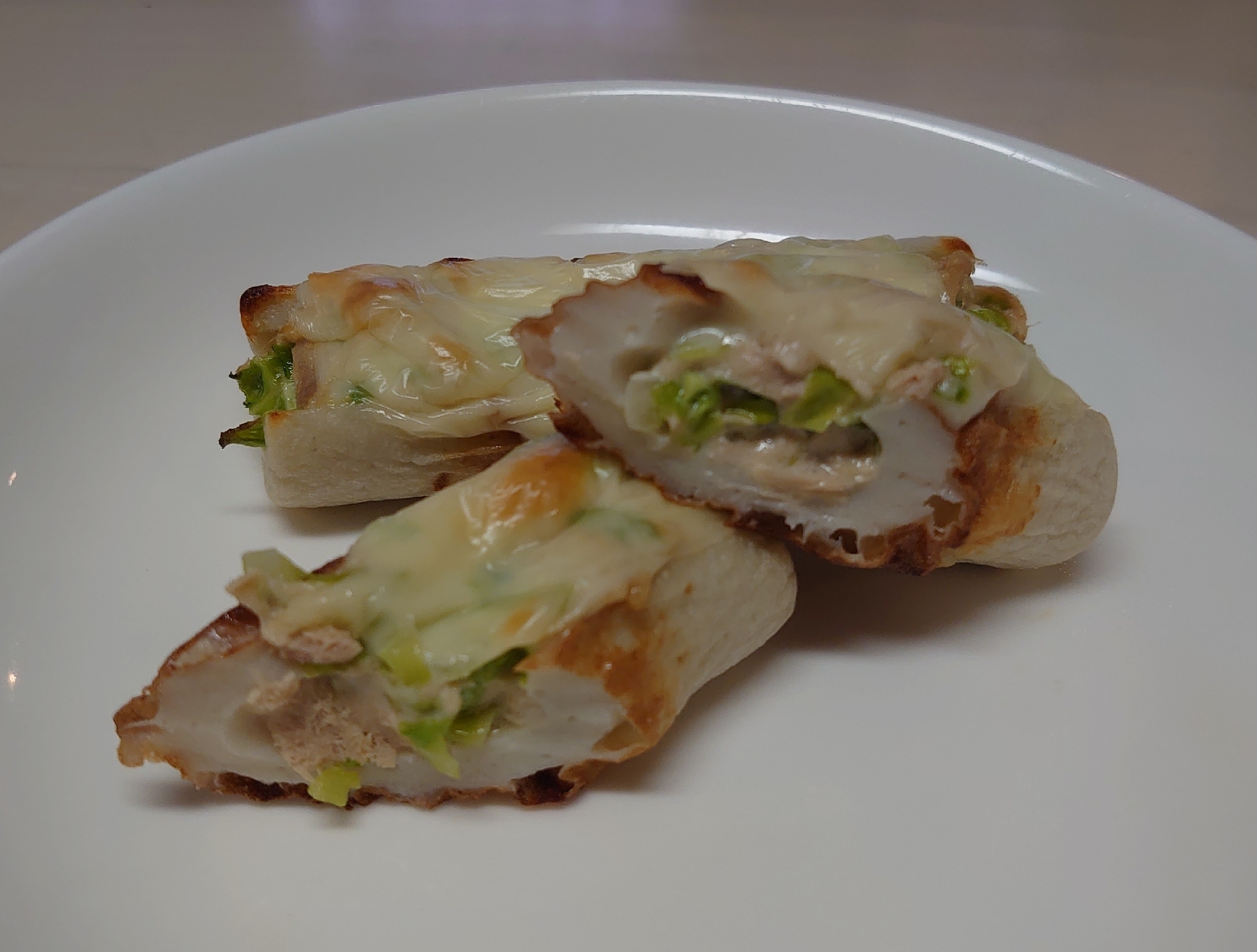 おつまみにも!ちくわにツナキャベツマヨ