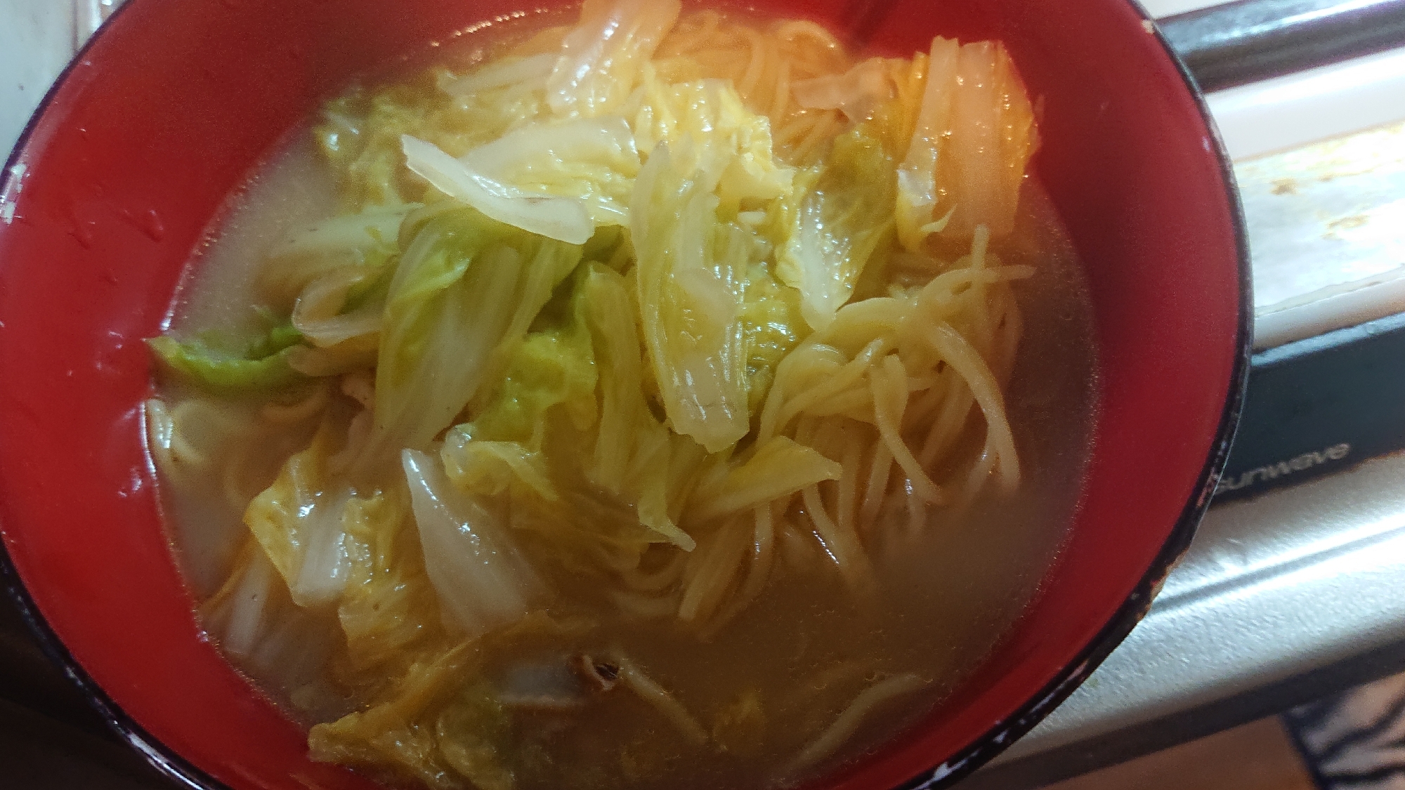 鶏ガラ白菜ラーメン