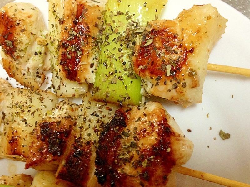 鶏胸肉の洋風焼き鳥 レシピ・作り方 by mi--------6352 - 楽天レシピ