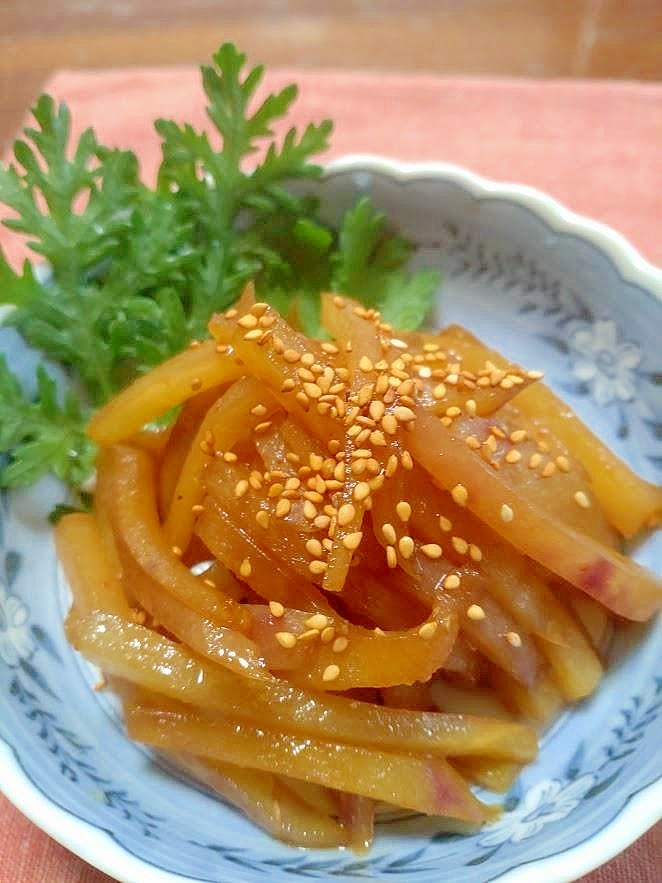 ヤーコンきんぴら