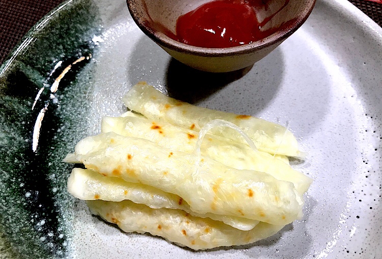 さけるチーズde焼きチーズスティック☆爆速おつまみ