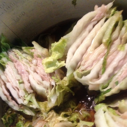 初めてつくりました★
味付けが簡単で、楽チンですね！白菜たくさん消費できました★