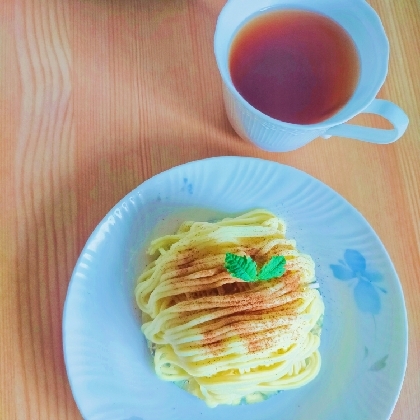 さつまいもで♡〜めっちゃ美味しいモンブラン〜