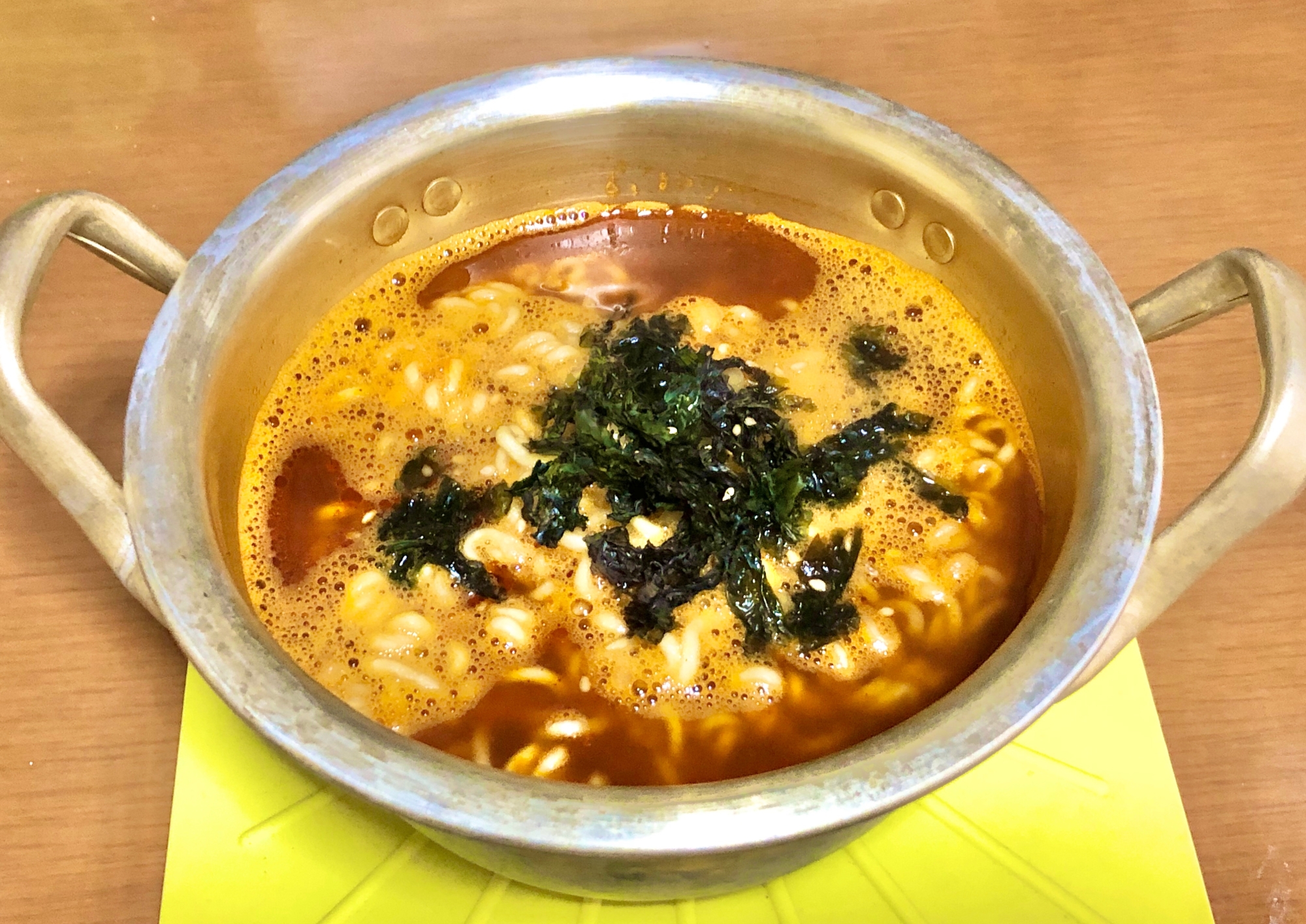 簡単⭐辛ラーメン和風アレンジ