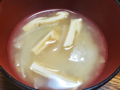 玉ねぎ味噌汁