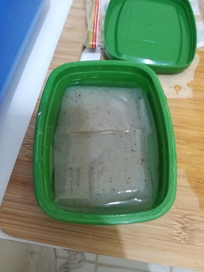 買ったこんにゃくで２種作りたかったので保存できるのがわかって良かったです。