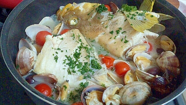 アオハタのアクアパッツァ レシピ 作り方 By Amarj 楽天レシピ アオハタのアクアパッツァ レシピ 作り方 By Amarj 楽天レシピ