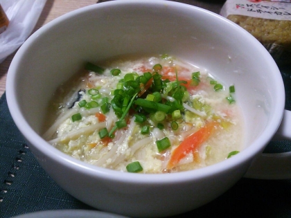 ふんわり卵の♪中華春雨スープ☆