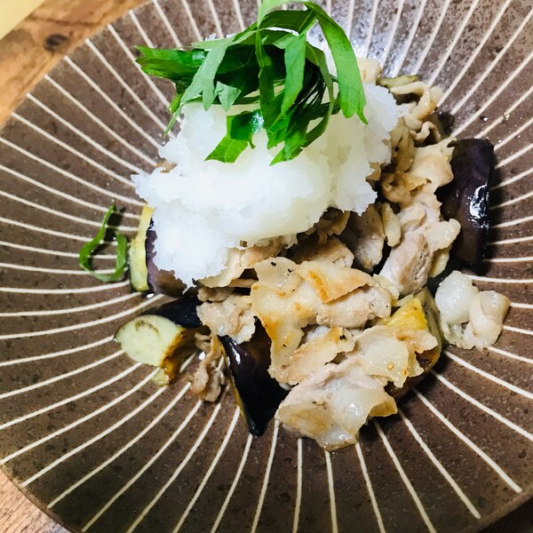 豚バラと揚げなすのおろしポン酢 レシピ 作り方 By Uuuchan 楽天レシピ 豚バラと揚げなすのおろしポン酢 レシピ 作り方 By Uuuchan 楽天レシピ