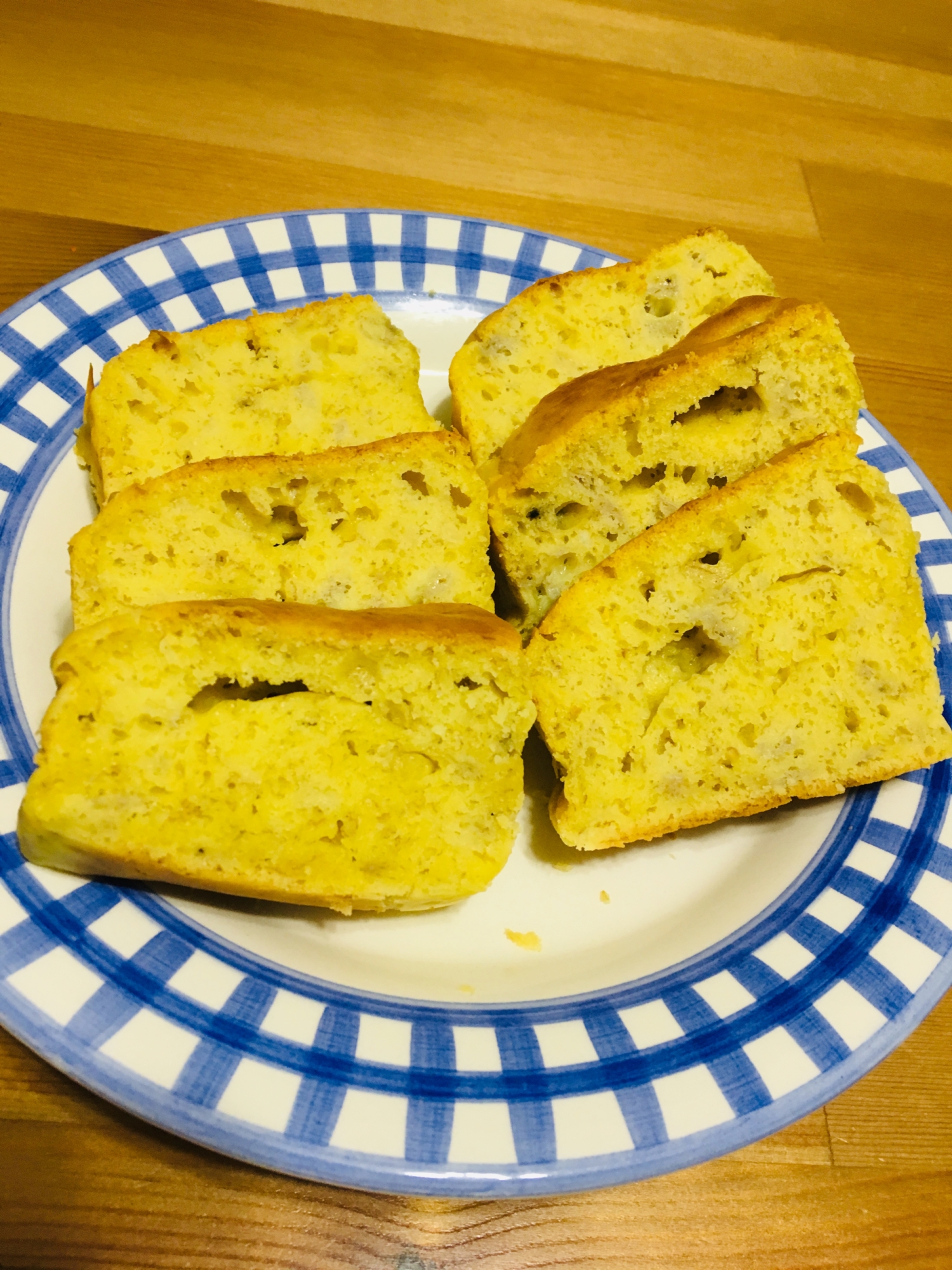 ホケミでカンタン☆バナナのパウンドケーキ