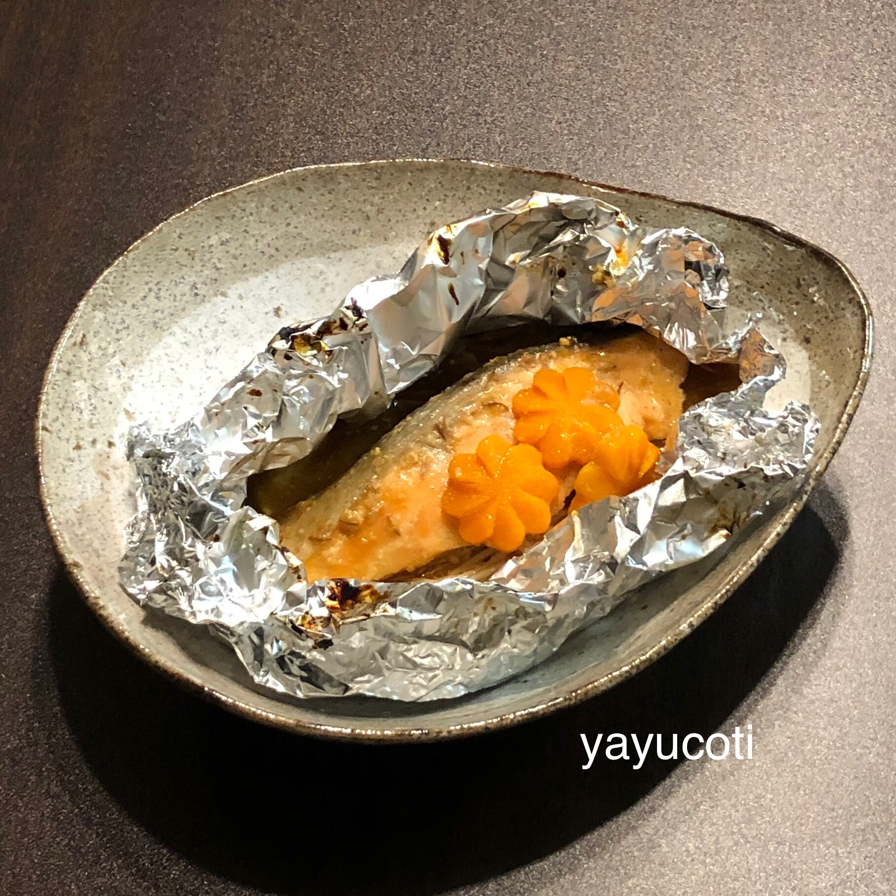 ちゃんちゃん焼き風 トースターで鮭のホイル焼き レシピ 作り方 By Yayucoti 楽天レシピ