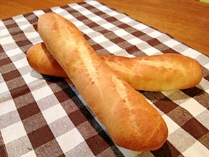 我が家のオーブンでも出来た フランスパン レシピ 作り方 By 豪yukarin 楽天レシピ