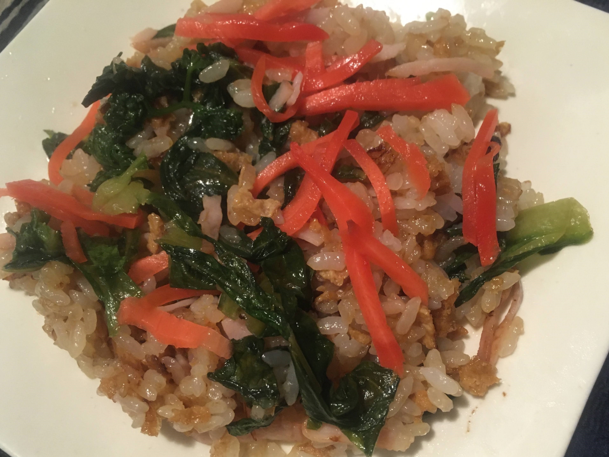 いなり寿司 ロメインレタス ハムのチャーハン レシピ 作り方 By Naben 楽天レシピ