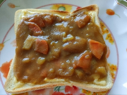 カレーが残ったのでお昼にこちらをいただきました。
美味しかったです