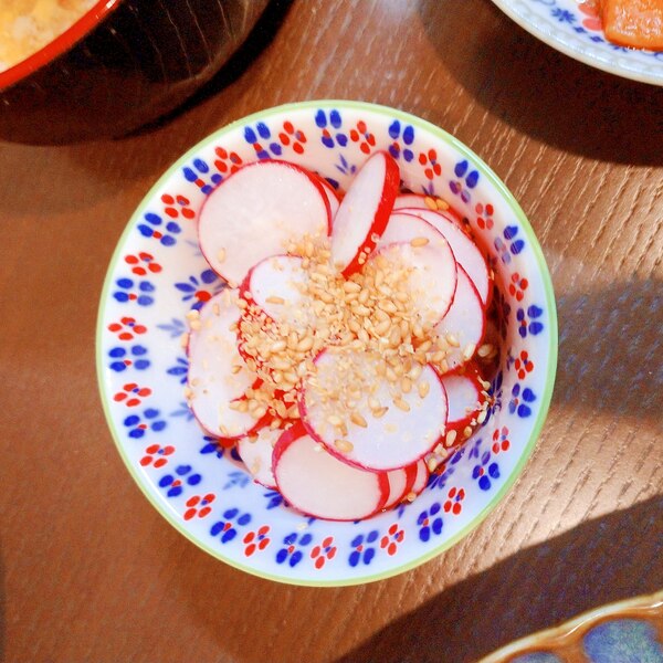 和えるだけ ラディッシュの甘酢和え レシピ 作り方 By まなみん0323 楽天レシピ 和えるだけ ラディッシュの甘酢和え レシピ 作り方 By まなみん0323 楽天レシピ