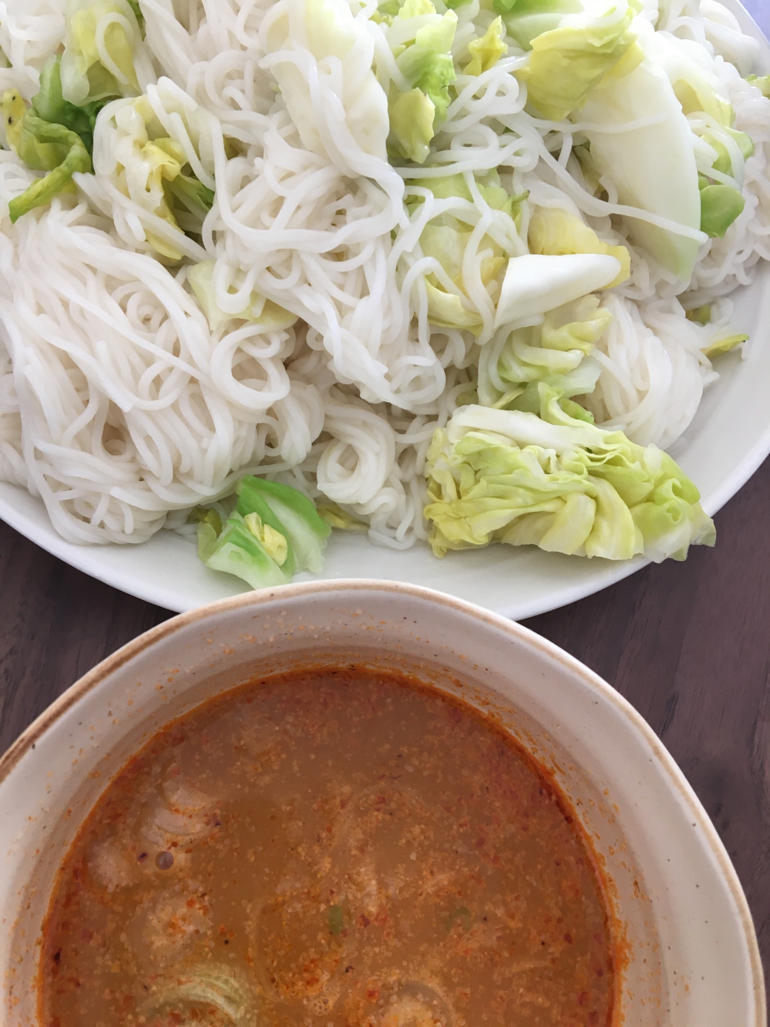 おうちで本格つけ麺風坦々そうめん