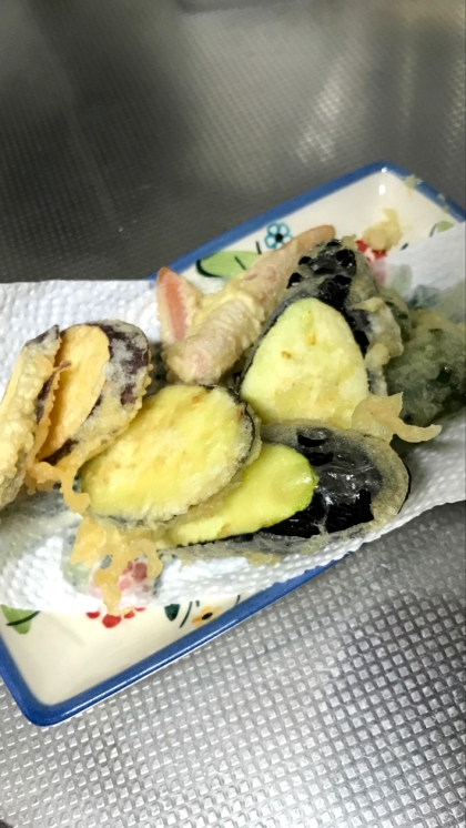 野菜天ぷら美味しくいただきました✨
素敵レシピごちそうさまでした(*´꒳`*)