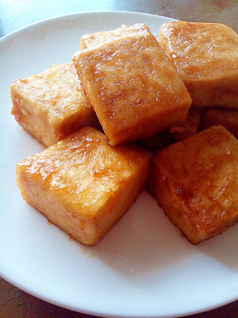 高野豆腐の照り焼き レシピ 作り方 By Greendakarachan 楽天レシピ