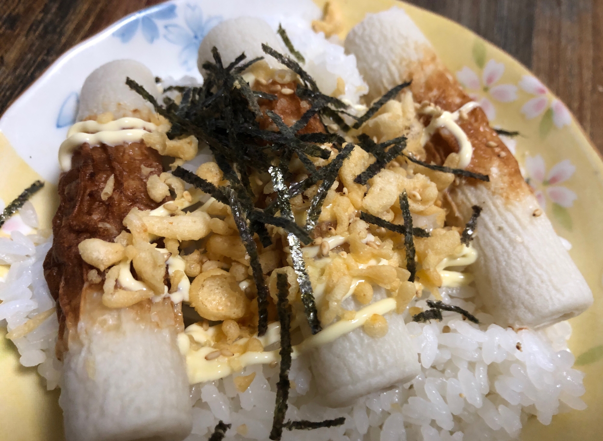 手抜きでも美味‼ボリューミーちくわ丼