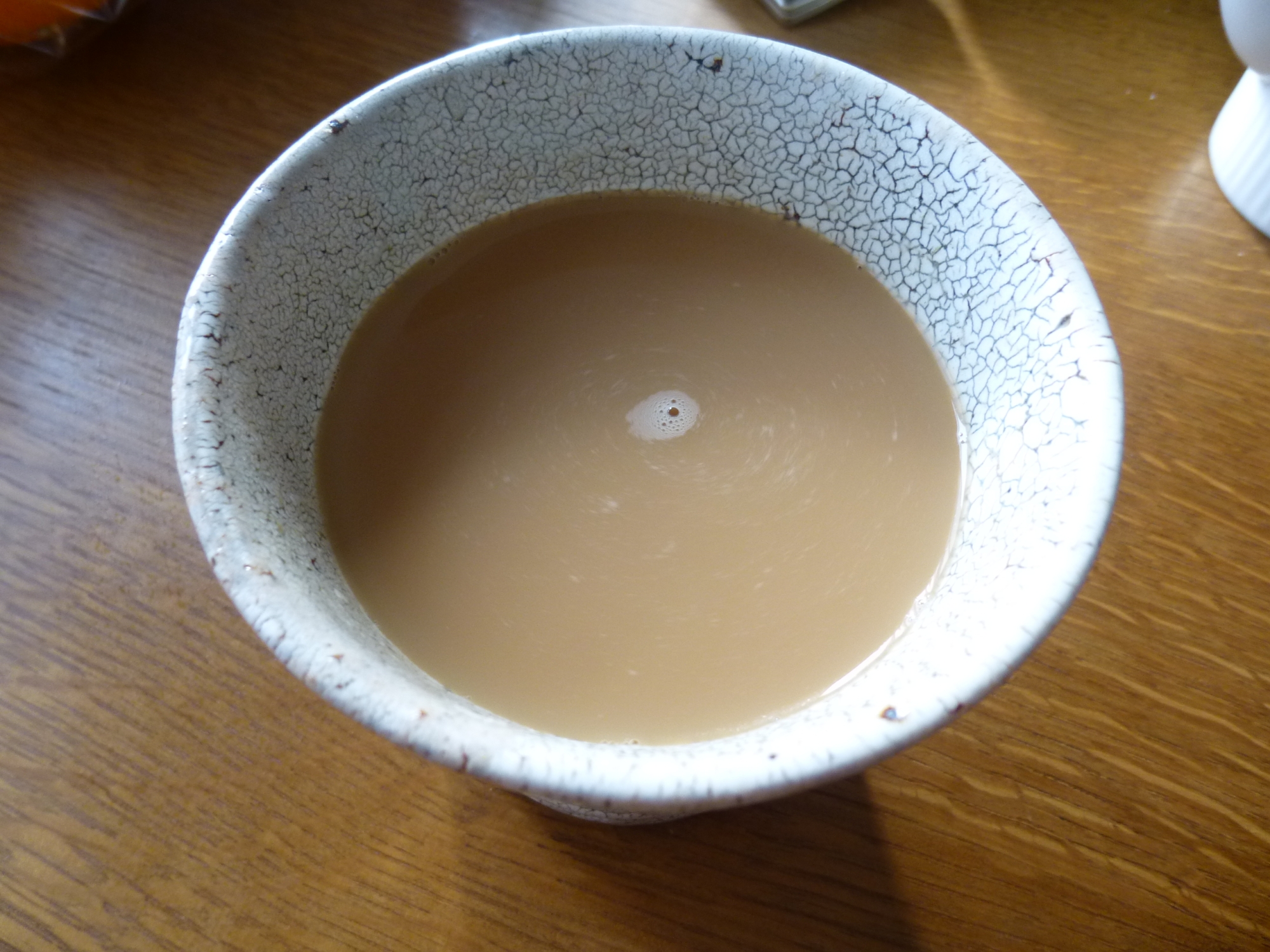 ホットで～黒糖生姜麦茶