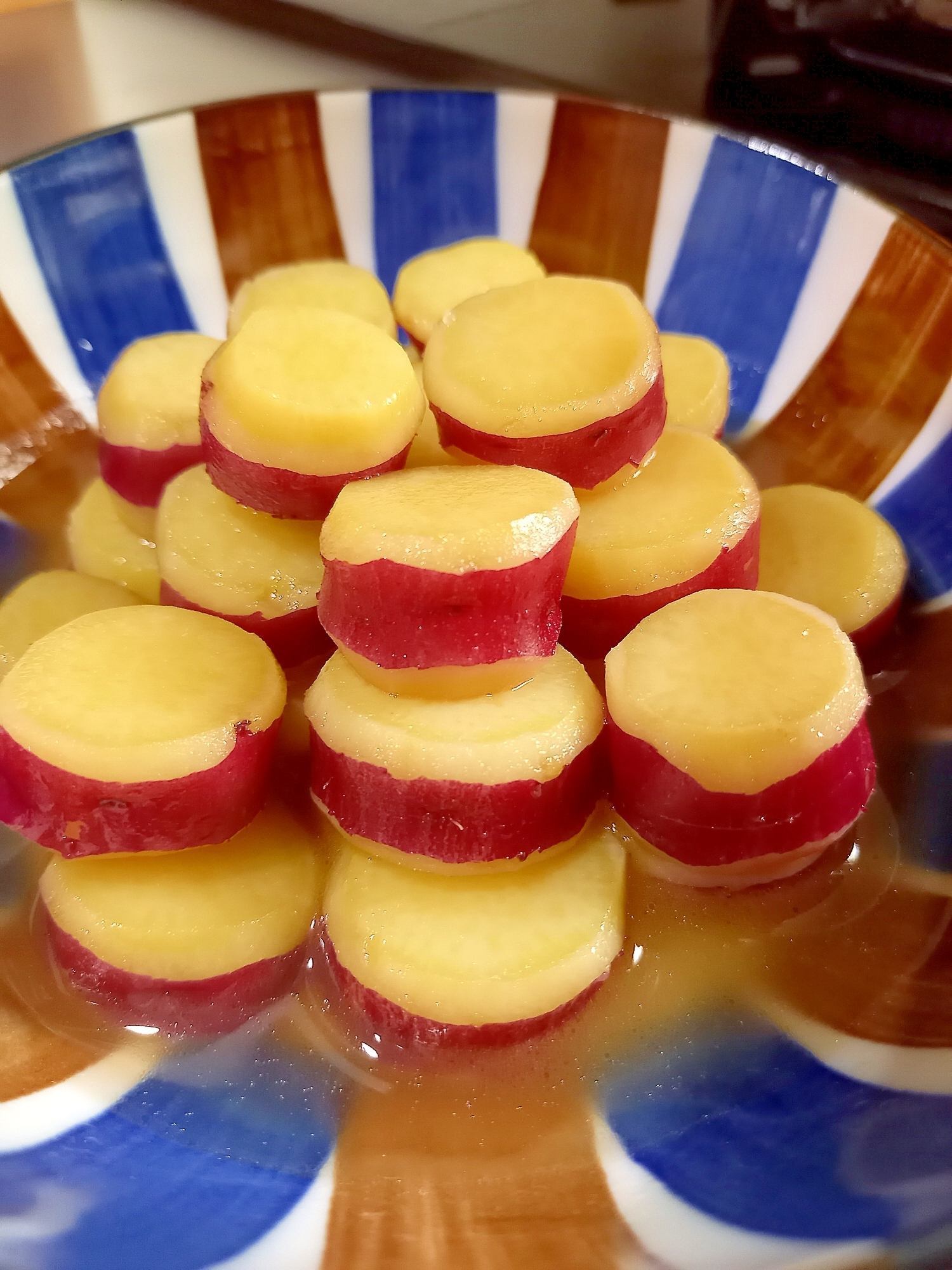 スイートポテト風さつまいも甘煮