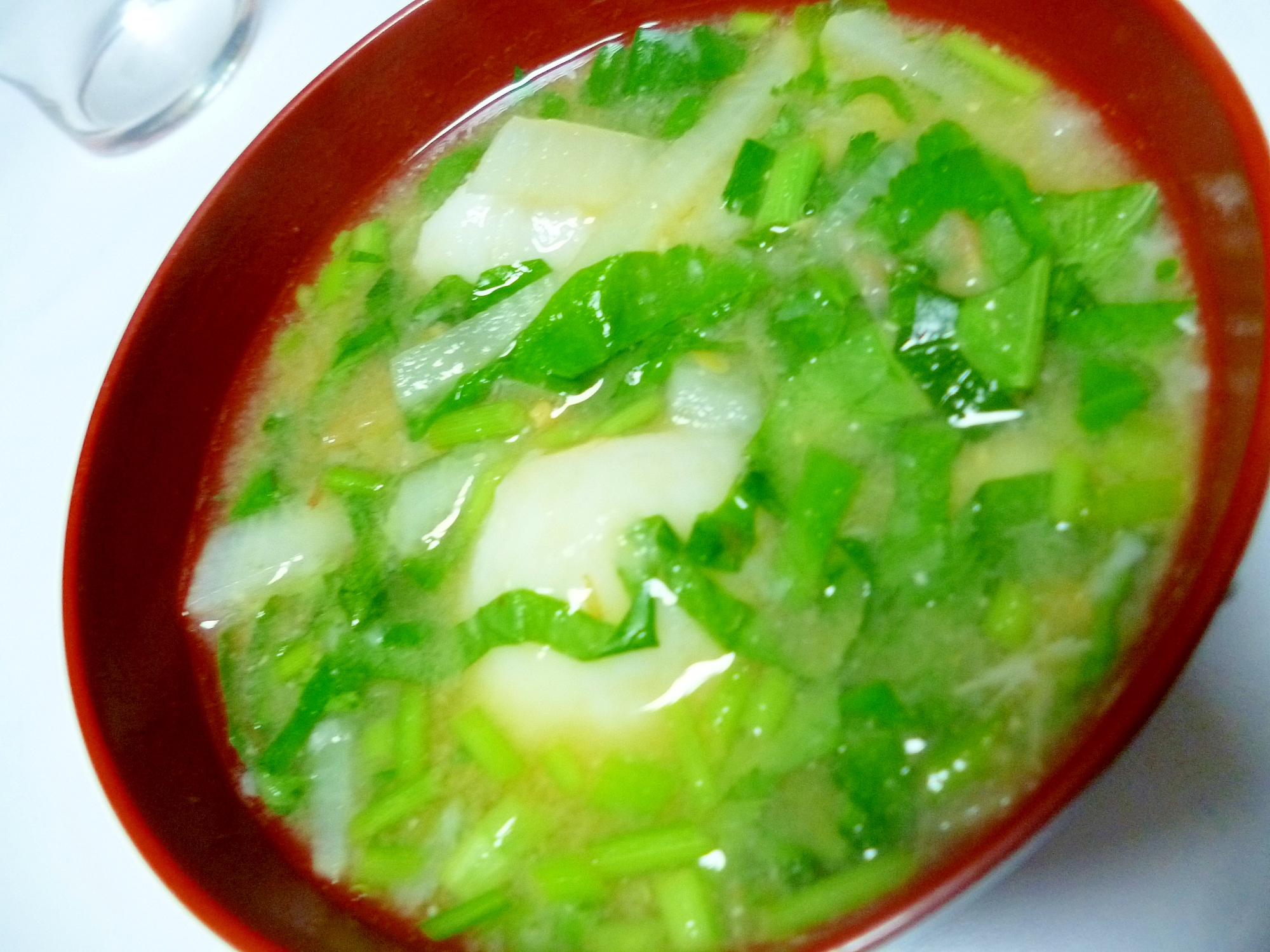 大根 大根葉 里芋の味噌汁 レシピ 作り方 By Iihi009 楽天レシピ