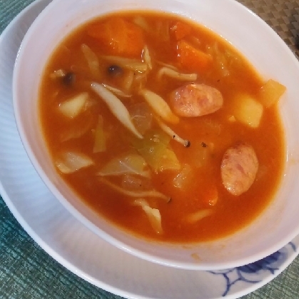 体がポカポカ ダイエット野菜トマトスープ レシピ 作り方 By Cocoa Nana 楽天レシピ