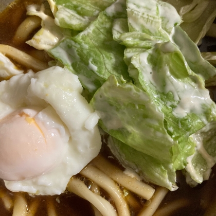 サラダカレーうどん