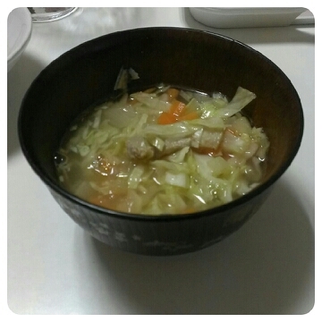 わが家の野菜スープ