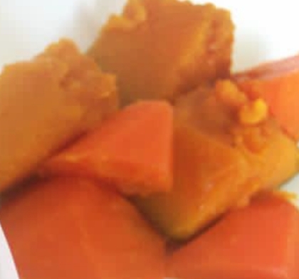 かぼちゃとにんじんの甘煮