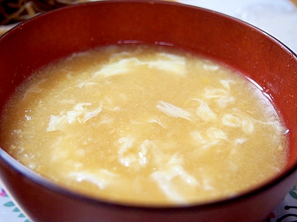 中華卵コーンスープ