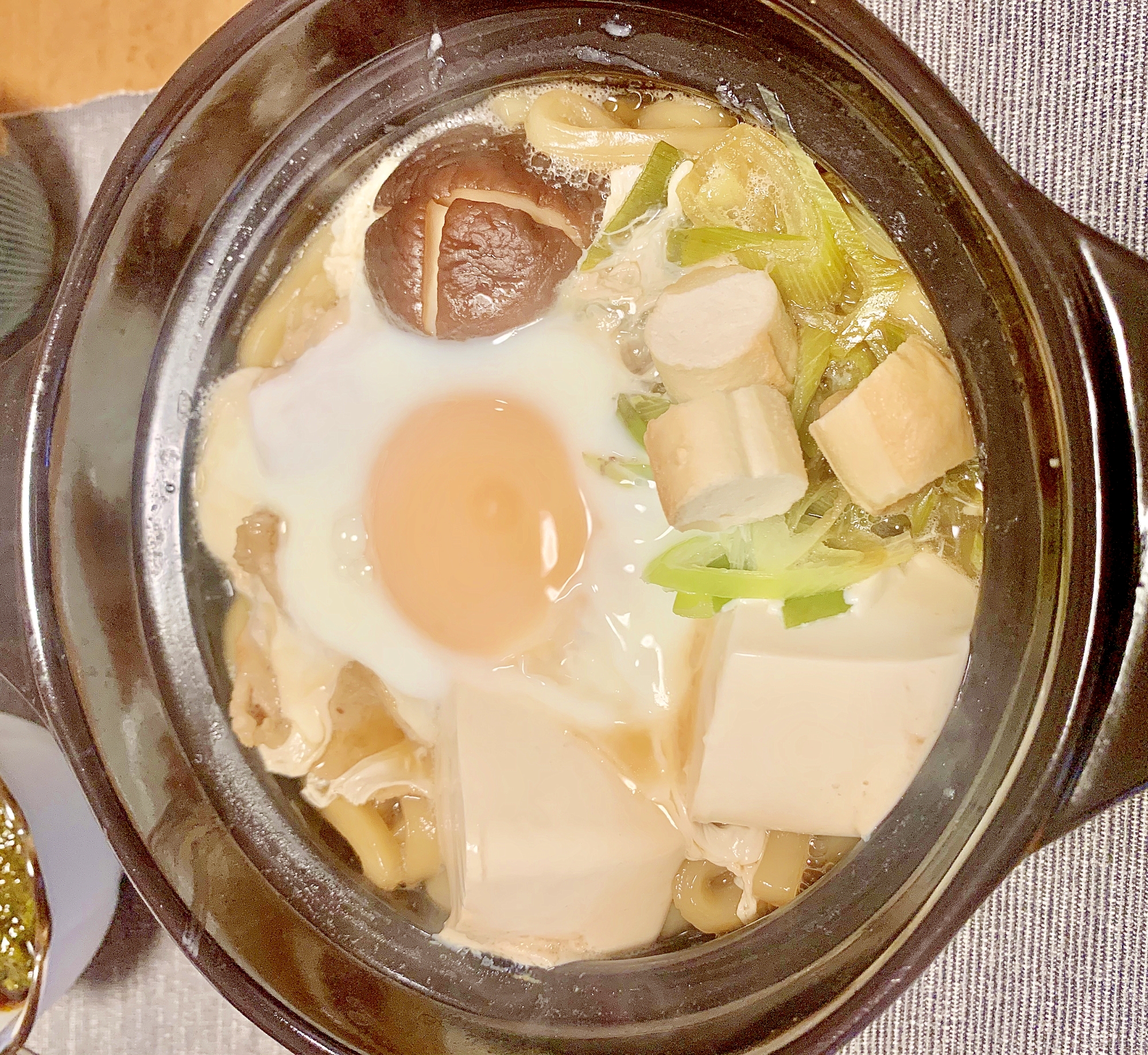 すき焼き風♪豚しゃぶうどん